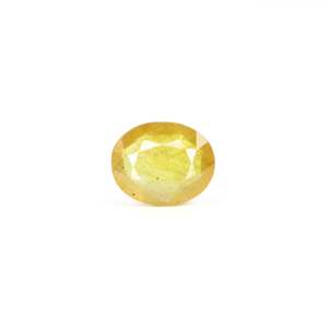 Saphir Jaune Taille Ovale Libre 4,45 Carats, Pierre Précieuse Alexandrite Tourmaline Premium pour Bijoux Fins - Product Image 1