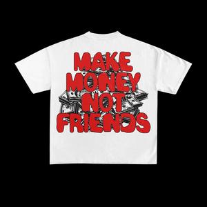 T-shirts sportifs personnalisés de design haut de gamme, imprimés, 100% coton, col rond, coupe ample pour hommes, prix de gros - Product Image 1