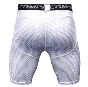 <b>Mens</b> <b>Compression</b> <b>Shorts</b> Gym Training Stretch Fabric Breathable Moisture Wicking Running Workout Sportswear Reasonable <b>Men</b> <b>Shorts</b> - Product Image 2