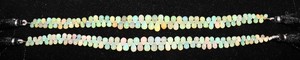 Cuentas de ópalo etíope natural brillante AAA, cuentas lisas en forma de lágrima, ópalo Welo, hilo de cuentas de 8 pulgadas, 4x6 a 5x7 mm, cuentas lisas - Product Image 6