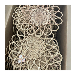 New Arrival Rattan Charger Plates Eco Friendly Handwoven Placemat Set for Home Dining Hotel Restaurant <b>Table</b> Decor Vietnam Made - Product Image 1