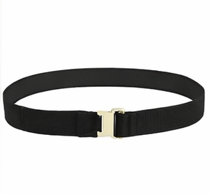 Tactical Roll Pin Webbing Belt Adjustable Heavy Duty Waist Strap <b>Black</b> - Product Image 4