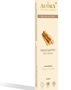 Bâtons d'encens naturels 100% faits à la main au Palo Santo Masala, écologiques, en bois de bambou, longue durée, pour connaisseurs, traditionnels AUORA - Product Image 1
