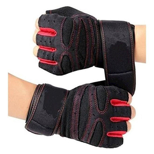 Gants de musculation demi-doigts respirants pour la gym, le fitness, le cyclisme et l'entraînement de force, avec paume antidérapante - Product Image 1