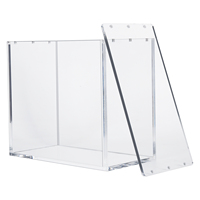 Moderne Transparente Maßgefertigte Vormontierte Pokémon-Karten Vitrine Acryl Rechteckiger Organizer Aufbewahrungs- und Präsentationsständer