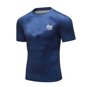 T-shirts de compression pour hommes fabriqués au Pakistan, les plus confortables, avec logo personnalisé - Product Image 2