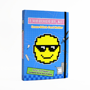 ชุดอุปกรณ์ปักผ้าสำหรับผู้เริ่มต้น ชุดปักครอสติชสำหรับทำซองใส่บัตร พร้อมชุดอุปกรณ์งานฝีมือครบชุด - Product Image 4