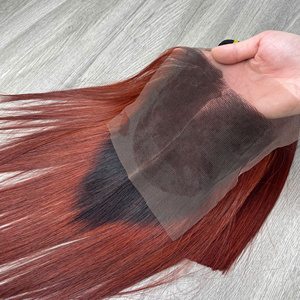 High Quality 100% Virgin Vietnamese for Ombre <b>Chestnut</b> Bone Straight Super Double Drawn Human Hair Extensions Factory Priced - Product Image 5