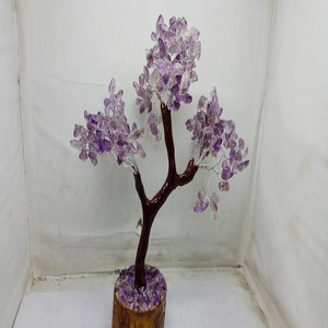 Fournisseur en gros Pierre naturelle Agate Lapis Lazuli Chips Cristaux de guérison Feng Shui Mascotte Arbre à usage décoratif - Product Image 3