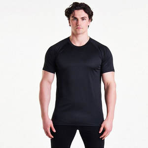 T-shirt sportif pour homme, design décontracté et moderne, couleurs unies, coton de haute qualité, fabriqué au Pakistan - Product Image 4
