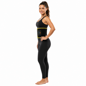Ceinture de sudation de fitness haut de gamme très demandée, offrant un soutien réglable, un confort léger et des mouvements flexibles pendant les séances d'entraînement - Product Image 5