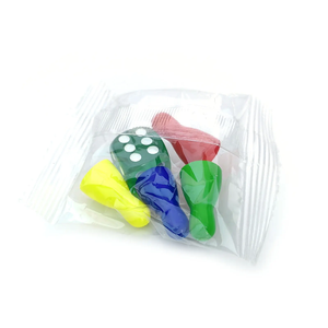 Wholesale Custom Color 4 Pawns <b>Dice</b> Set Plastic Pieces <b>Dice</b> Set Game Chess Accessories <b>Dice</b> Pieces for Board Game - Product Image 6