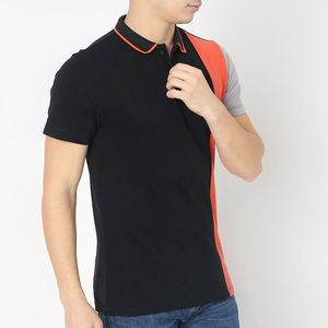 T-shirt pour homme au design élégant, respirant, de haute qualité, idéal pour l'extérieur, en tissu polaire polyester-coton anti-plis – Le meilleur choix - Product Image 3