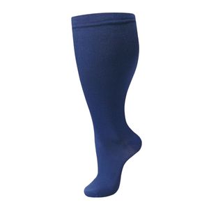 3 paia di calzini sportivi a compressione in nylon di taglia grande, comodi calzini a compressione - Product Image 4