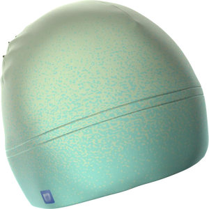 Unisex Acrylic <b>Beanie</b> Hat Light <b>Blue</b> Speckled Pattern Winter Casual Adult 56-58CM - Product Image 5