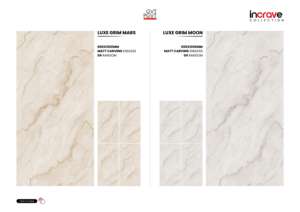 กระเบื้องพอร์ซเลนแกะสลักลายหนาพิเศษ ขนาด 60x120 ซม. 600x1200 มม. 24x48 นิ้ว สำหรับปูพื้นและผนังภายในและภายนอกอาคาร คุณภาพพรีเมียม - Product Image 4