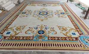 Alfombra de Lana de Pelo Largo de Lujo, Diseño Europeo, Hecha a Mano, Personalizada para Comedor - Product Image 6