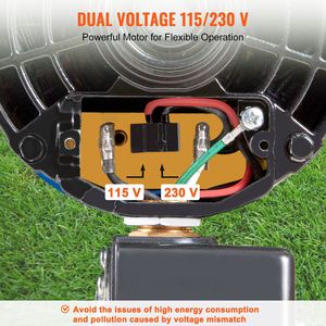 Pompa Irrigazione/Idrico a Getto per Pozzi Poco Profondi in Ghisa da 1.5 HP, 66 GPM, 3450 RPM, 115/230 Volt, Uscita NPT da 1FT - Product Image 4