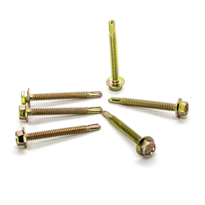 Tornillo Autoperforante de Cabeza Hexagonal, Clase 8, Acero al Carbono Galvanizado con Recubrimiento de Fosfato, Rosca Estándar, Marca PDC, Pulgadas, Personalizable - Product Image 5