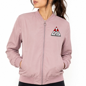<b>Women</b> <b>Bomber</b> <b>Jacket</b> Premium <b>Lightweight</b> Stylish Comfortable Durable Classic Soft Comfortable Breathable Fabric For Wear - Product Image 1