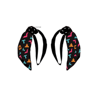 Serre-tête artisanal personnalisé multicolore en perles de rocaille avec feuille nouée, accessoire capillaire tendance et élégant pour femme, confortable