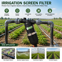 Filter Layar 2 Inci untuk Irigasi Pertanian dengan Kehilangan Tekanan Rendah untuk Sistem Filtrasi Air Irigasi Tetes