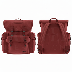 Professional Custom Design Vintage <b>Canvas</b> Backpack For Unisex Large Capacity Travel PU Leather Waterproof Outdoor <b>Back</b> <b>Packs</b> - Product Image 2