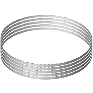 Confezione da 5 Lame a Nastro in Acciaio al Carbonio per Taglio Carne, 65x0,63x0,02 Pollici, Lame Industriali di Ricambio con Involucro - Product Image 6