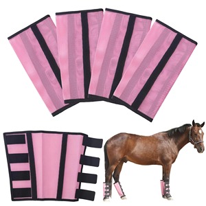 Botas Ajustables y Personalizables para Caballos, Transpirables, de Malla Resistente, Cómodas, Protección para las Patas Equinas - Product Image 6