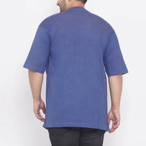 Camiseta de hombre OEM a precio económico, nueva moda, súper calidad, logotipo/colores personalizados, tendencia en ventas, camiseta de hombre ligera. - Product Image 3