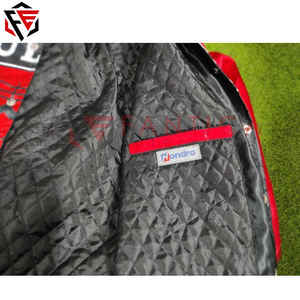 Chaqueta de bombardero de satén personalizada de alta calidad Chaqueta de poliéster de invierno para hombres y mujeres Chaqueta universitaria de satén de béisbol - Product Image 6