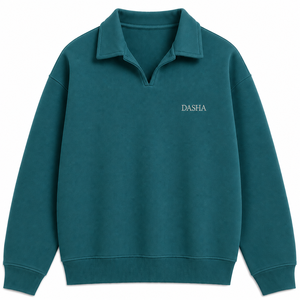 Sweat-shirt de sport à col rond et manches longues en coton 100% à grammage élevé, le plus vendu, avec logo personnalisé - Product Image 1