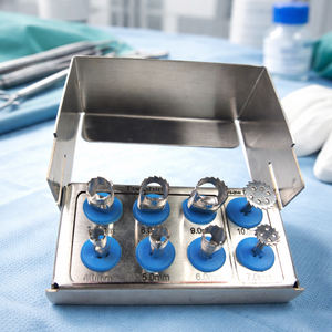 Kit de 8 Brocas de Acero Inoxidable de Alta Calidad para Implantes Dentales, para Procedimientos Quirúrgicos de Implantes con Precisión - Product Image 1