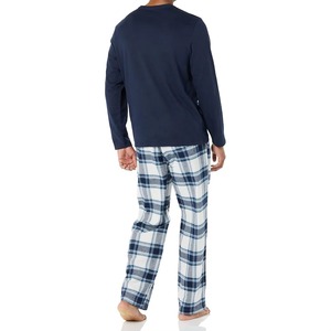 Pantalon de détente à cordon de serrage à carreaux pour homme, pantalon décontracté à taille élastique - Product Image 2