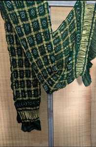 Dupatta Ghatchola de Seda Gaji Premium con Bordado Bandhani, Dupatta Étnica - Product Image 2