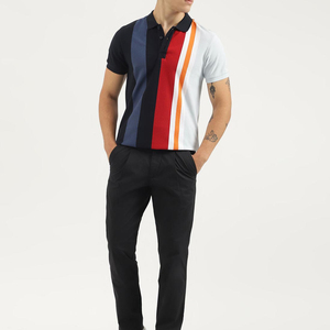 Camiseta Polo para Hombre, Último Modelo del Fabricante, Transpirable, de Algodón y Poliéster, con Estampado de Color Único - Product Image 2