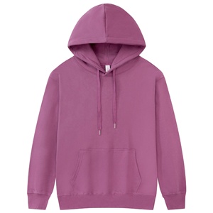 Sudaderas con capucha de algodón de alta calidad 320 Gsm para hombre, sudaderas informales holgadas Unisex, Tops con logotipo personalizado, Sudadera con capucha en blanco para hombre - Product Image 4