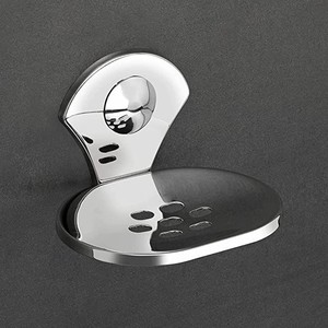 Steel Wall Mount <b>Soap</b> <b>Holder</b> Decorative Bathroom <b>Soap</b> Dish with Premium Gold Finish for Luxury Interior Decor - Product Image 3