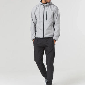 Light <b>Weight</b> Windbreaker Sportswear Zipper Windbreaker Windproof Waterproof Breathable Men Jacket - Product Image 2