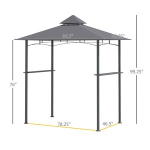 Set di Mobili da Giardino con Pezzi per Pergola, Gazebo e Padiglione - Product Image 3