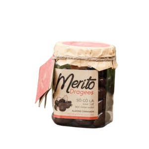 Almendras secas cubiertas de canela con alto contenido de chocolate DRAGEES Dulzor de leche de chocolate Exportación Baja MOQ Muestras gratis - Product Image 1