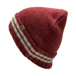 Bonnet en tricot unisexe de couleur unie, 100% acrylique, bonnet d'hiver décontracté et chaud pour adultes, circonférence de la tête 56-58 cm, bonnets - Product Image 5