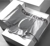 Caleçons boxers 3 pièces pour hommes en maille respirante teinte en fil, Spandex/Coton, taille mi-haute, ceinture élastique, antibactériens, sans coutures, couleur unie