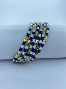 Bracelets en laiton plaqué or faits à la main, bijoux ethniques pour femmes, vente en gros, ensembles de bracelets personnalisés pour les occasions de mariage - Product Image 3