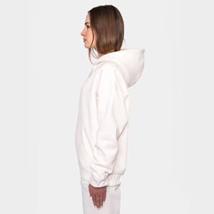 Sweat à capuche zippé pour femme, intérieur polaire, fermeture éclair intégrale sur le devant, capuche réglable, manches longues, poches avant, coupe décontractée, tenue décontractée pour tous les jours - Product Image 4