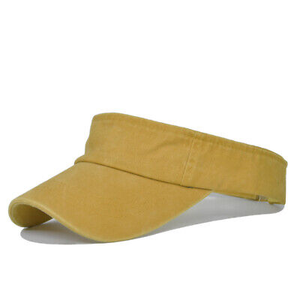 Visera Deportiva Unisex de Color Sólido, Ajustable con Cierre de Velcro, Transpirable, para el Sol de Verano - Product Image 4