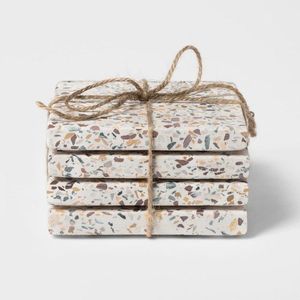 Amazing Design Marble Coaster Stone Coaster Wood Marble Coaster Stone and Coaster Tea Place Mats At very good factory Price - Product Image 6