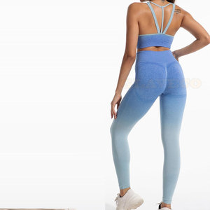 Conjunto Deportivo Premium para Mujer, Bra Deportivo Sin Costuras con Leggings de Cintura Alta para Yoga, Pilates y Sesiones de Gimnasio - Product Image 6
