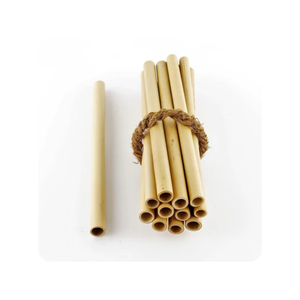 Pailles à boire en bambou de haute qualité |   Pailles en bambou naturel de qualité supérieure pour le service de boissons - Product Image 1