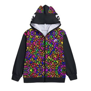Sweat à capuche Y2K Premium imprimé avec fermeture éclair intégrale pour homme, en coton thermique doux, style streetwear, vente en gros USA, fournisseur B2B de sweats oversize - Product Image 2